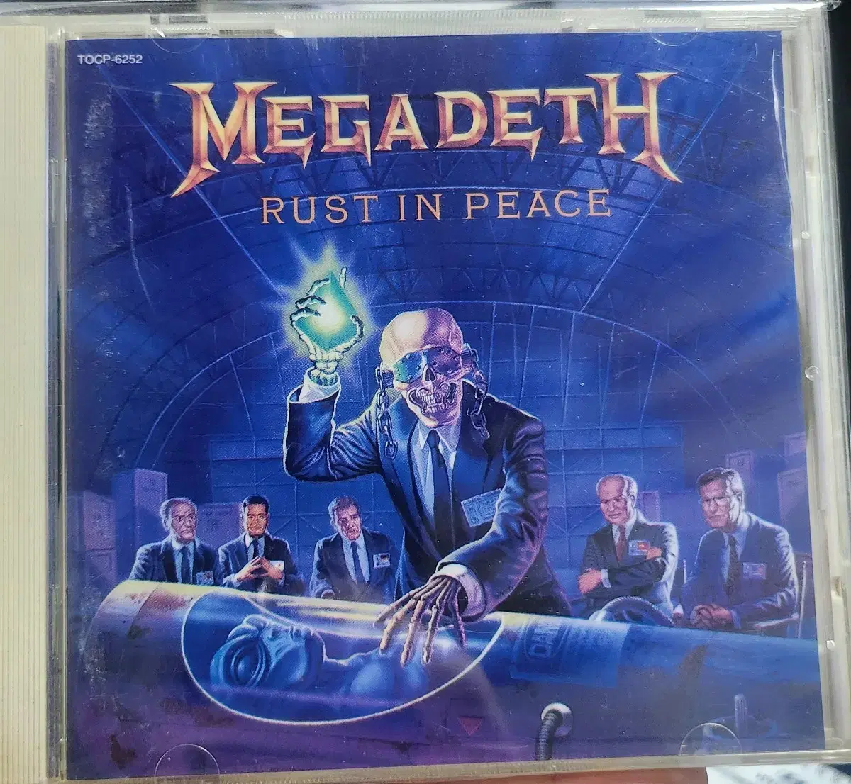 메가데스 MEGADETH RUSTIN PEACE 수입반CD